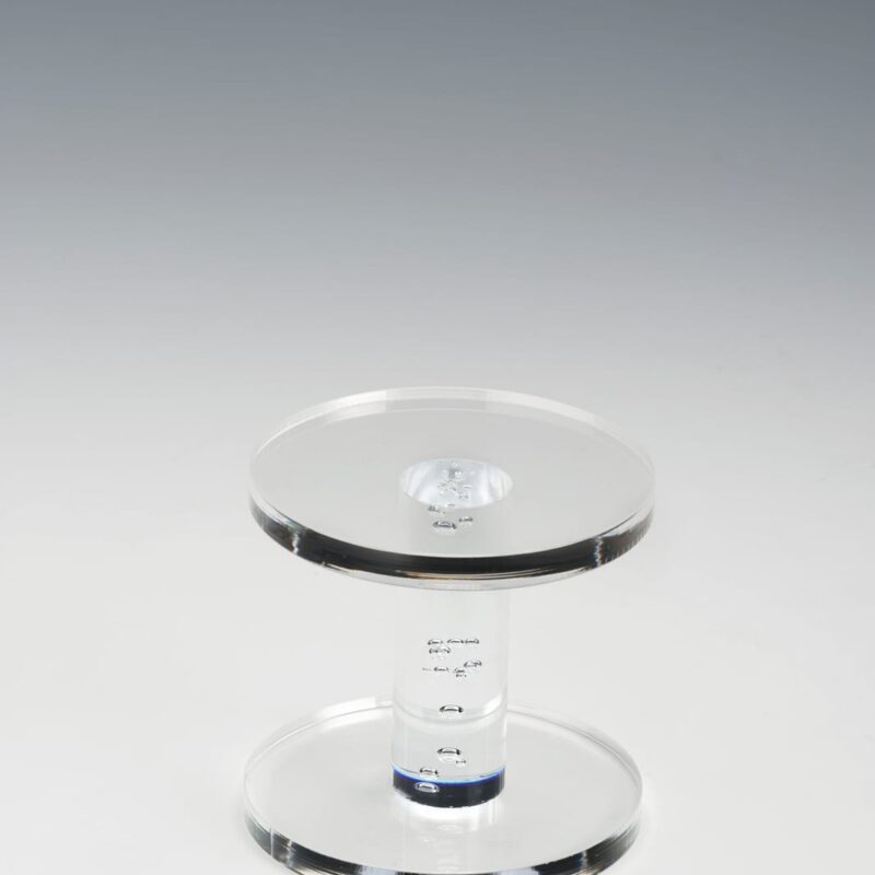 ZCP 776 — AKRİLİK TEŞHİR YÜKSELTİCİ Ø 10 x H: 9 cm