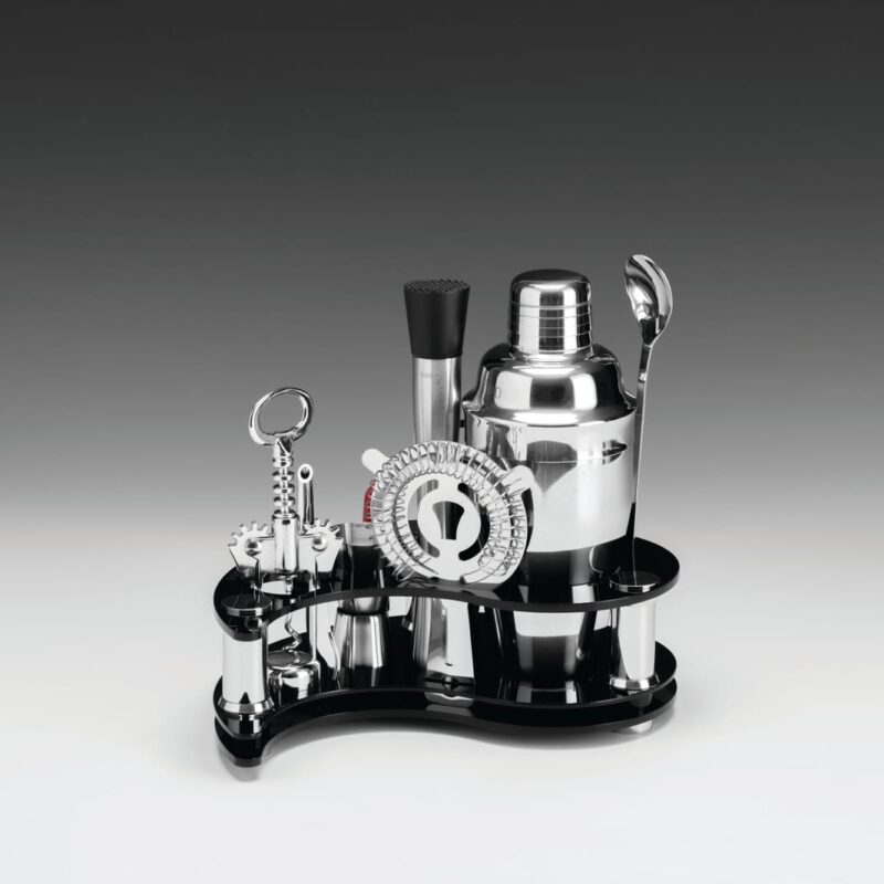 ZCP 837 — AKRİLİK STANDLI BAR SETİ TAKIMI 14 x 25 x H: 8 cm