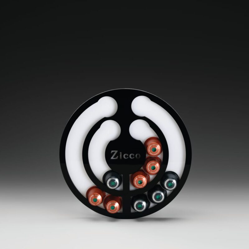 ZCP 872 — AKRİLİK KAPSÜL KAHVE STANDI (20 KAPSÜL) Ø 23.5 cm