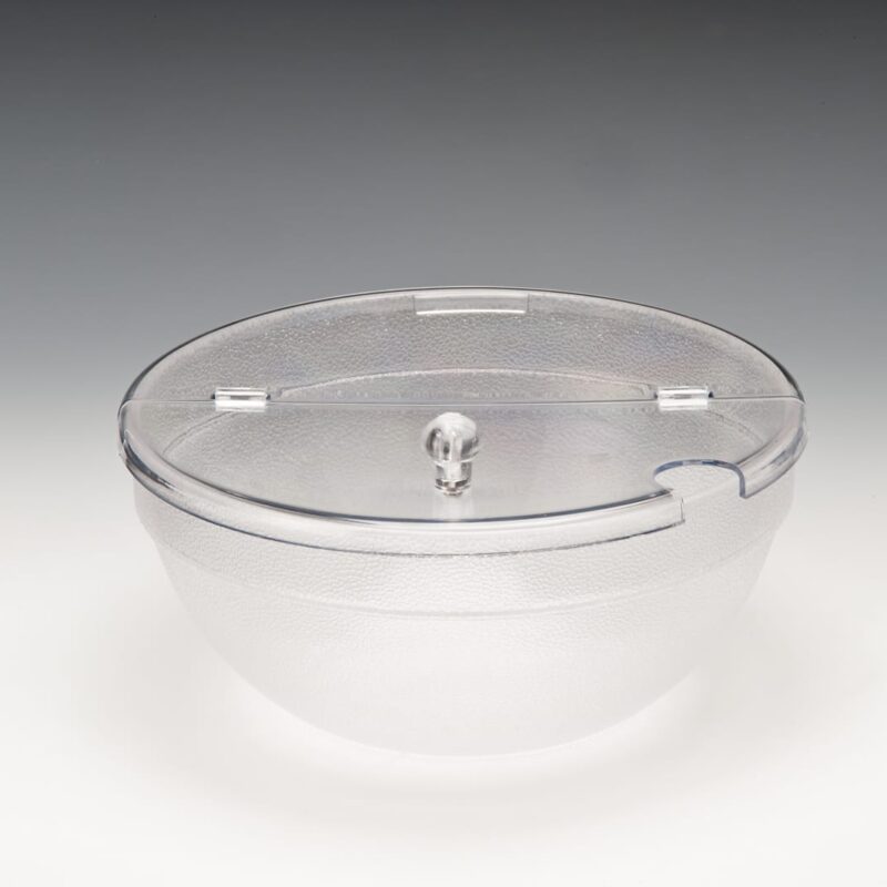 ZCP 094 — POLYCARBONAT KAPAKLI KASE Ø 23 cm