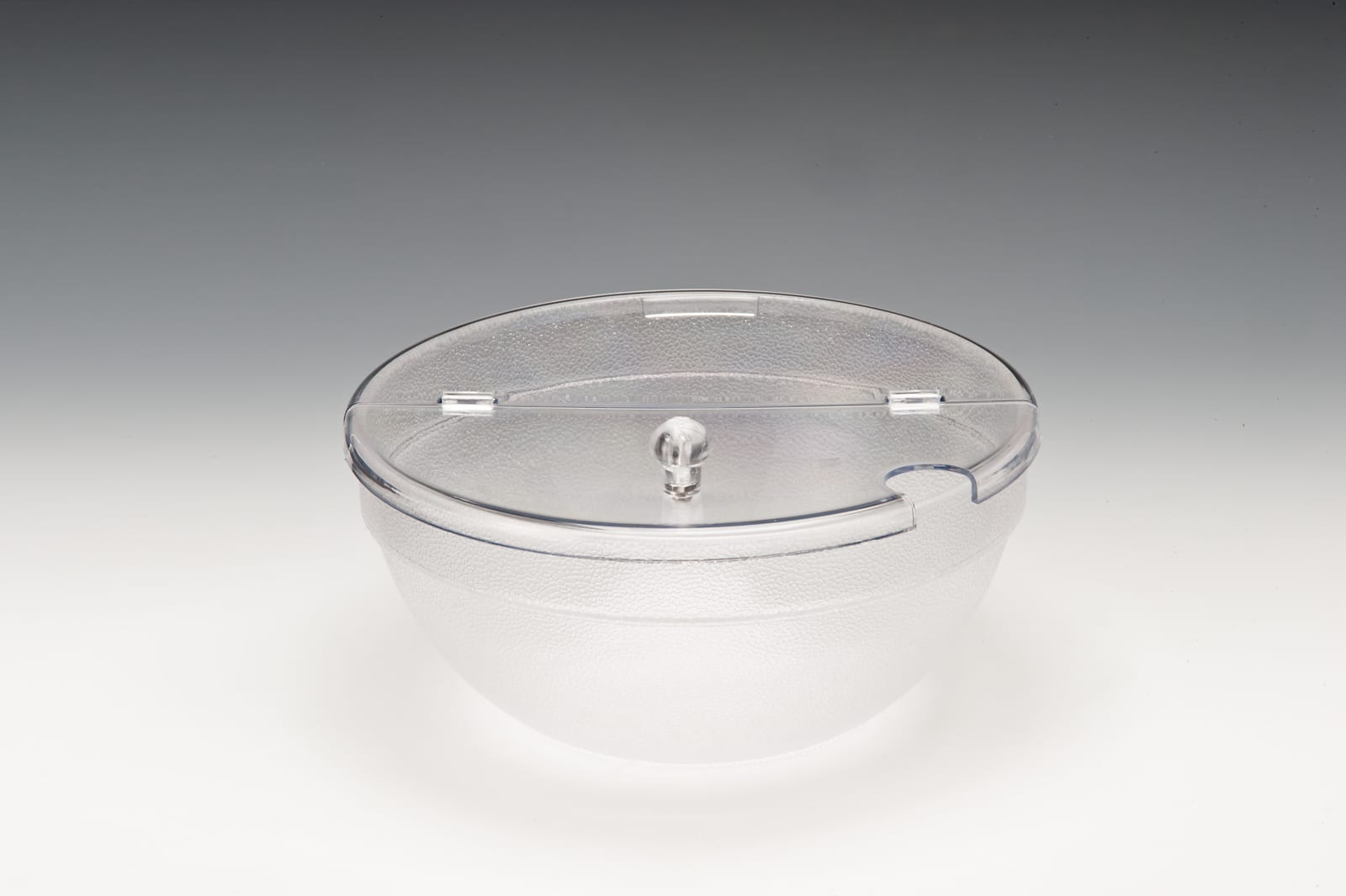 ZCP 094 — POLYCARBONAT KAPAKLI KASE Ø 23 cm