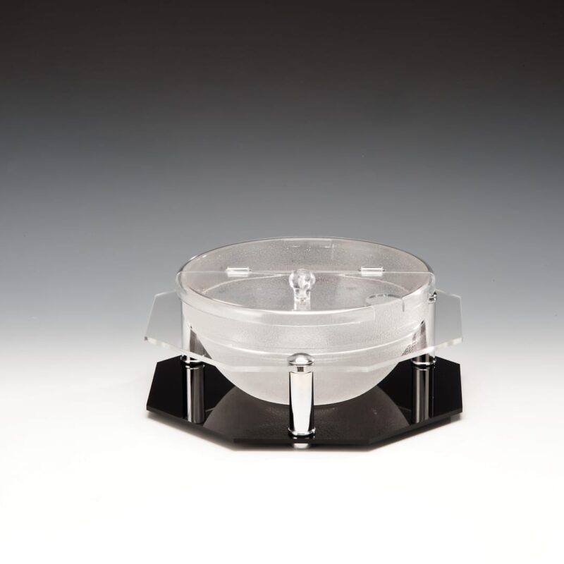 ZCP 247 — POLYCARBONAT KASELİ TEŞHİR STANDI / 23 cm 29 x H: 7 cm