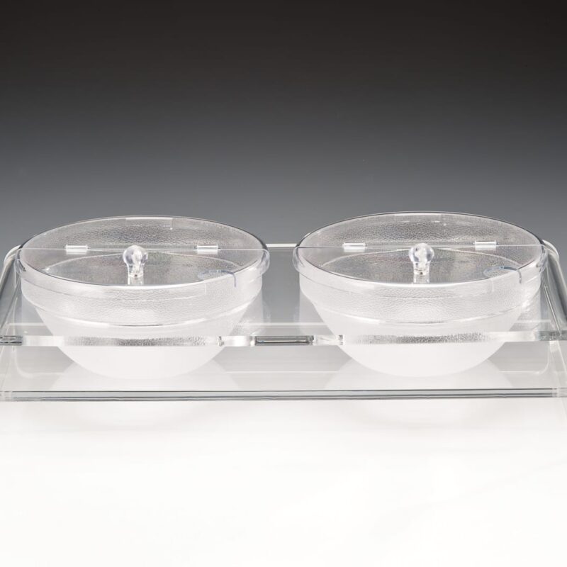 ZCP 285 — POLYCARBONAT KASELİ TEŞHİR STANDI Ø 23 x 56 x 29 cm