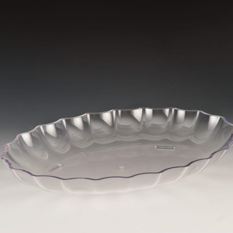 ZCP 296 — POLYCARBONAT TEŞHİR TABAK 41,5 x 29,5 x H: 5,5 cm