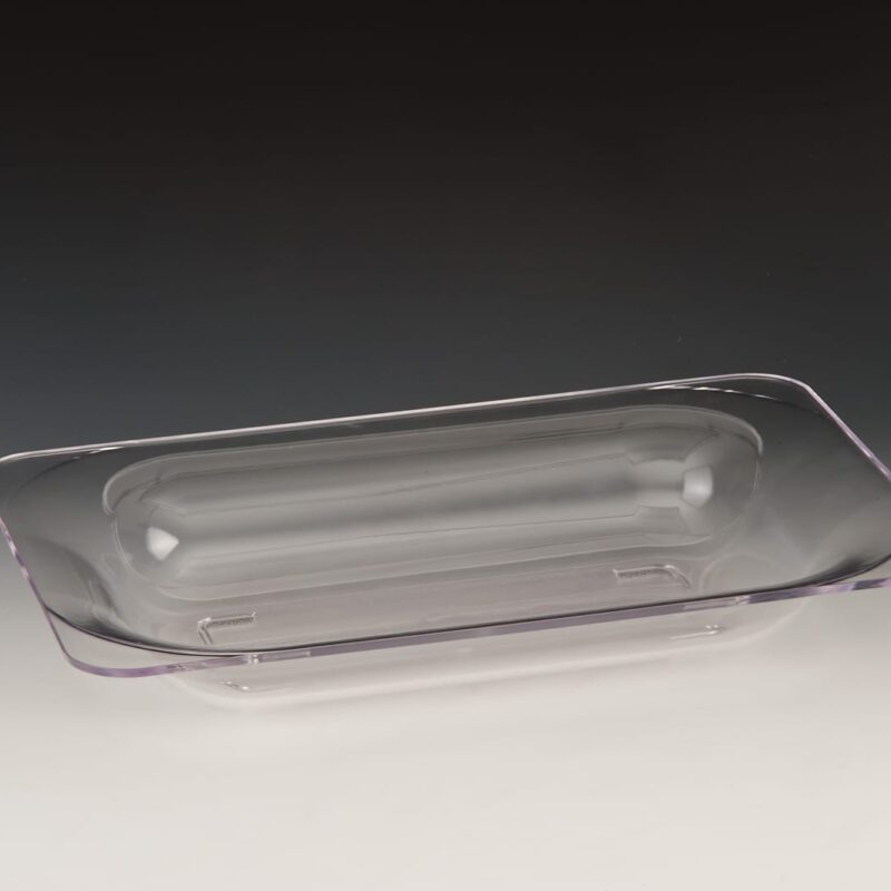 ZCP 298 — POLYCARBONAT TEŞHİR TABAK 40 x 26 x H: 6,5 cm