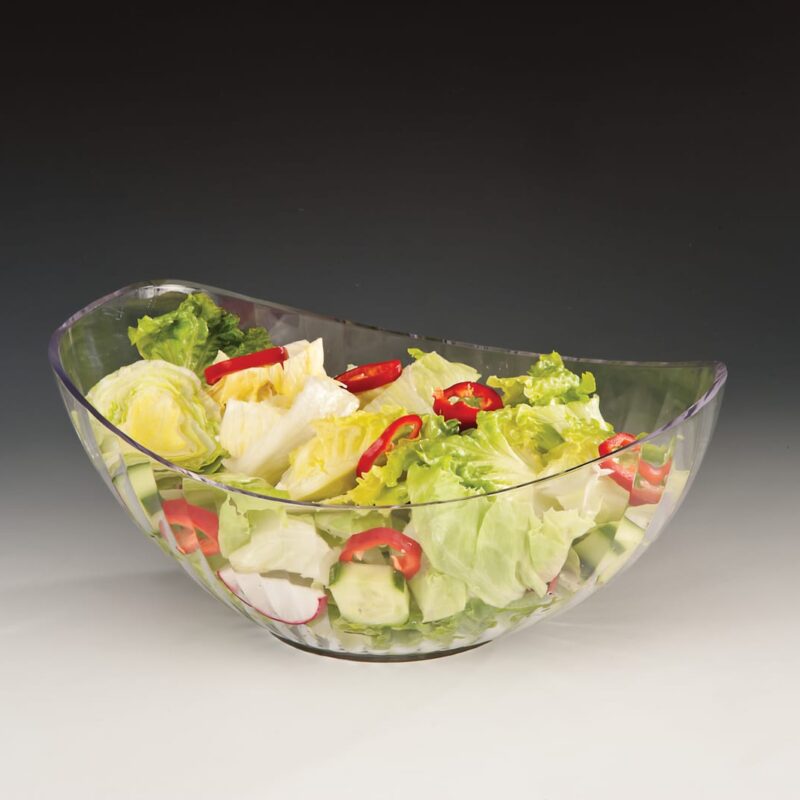 ZCP 301 — POLYCARBONAT TEŞHİR KASE 33 x 22,5 x H: 13 cm