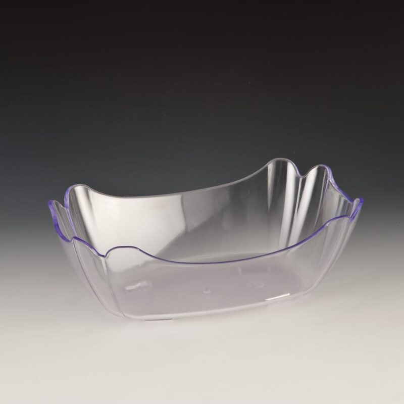 ZCP 337 — POLYCARBONAT TEŞHİR KASE 27 x 18 x H: 9 cm