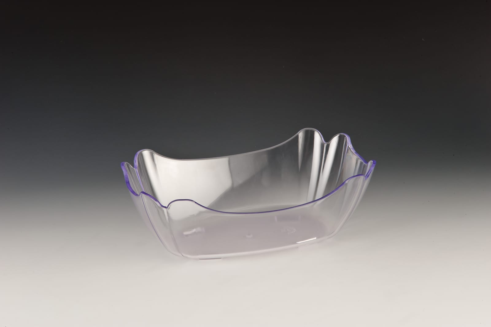 ZCP 337 — POLYCARBONAT TEŞHİR KASE 27 x 18 x H: 9 cm