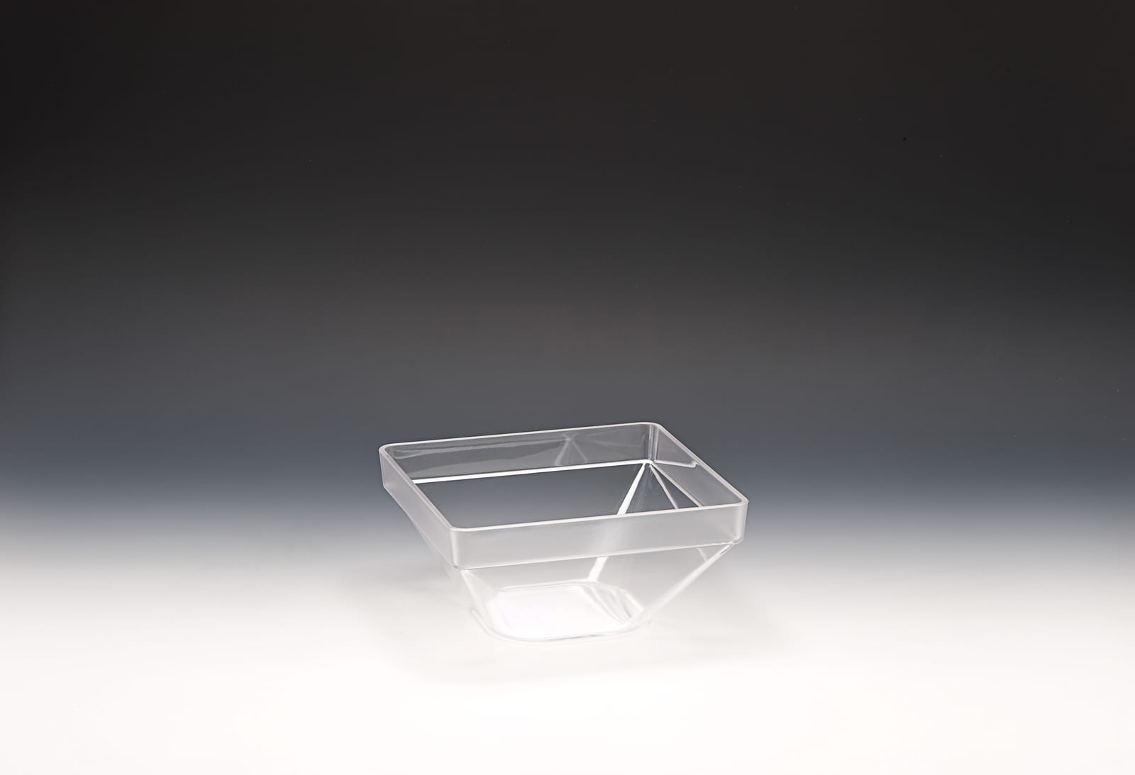 ZCP 559 — POLYCARBONAT KASE 22 x 22 x H: 11 cm