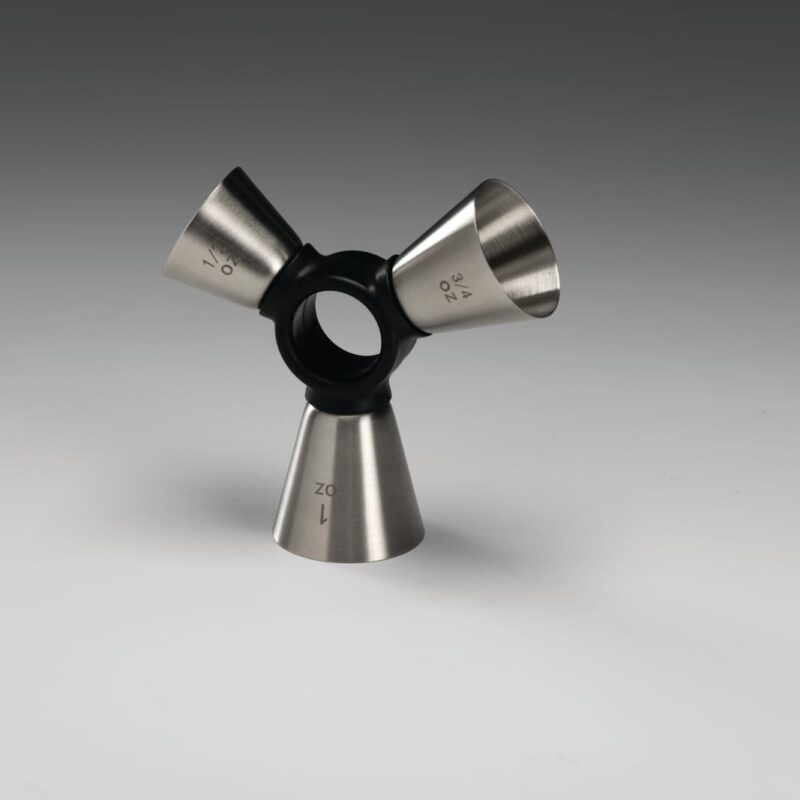 A 1003 — ÜÇLÜ ÇELİK JIGGER 15-22,5-28 ml