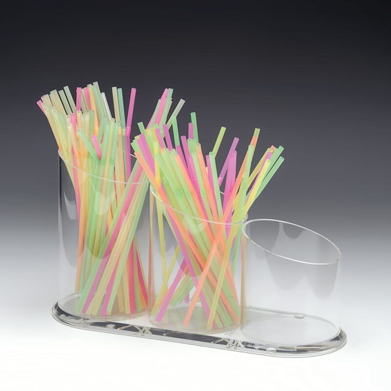 ZCP 676 — AKRİLİK PİPETLİK - Ø 10 x 12 x 32 x H: 18 cm