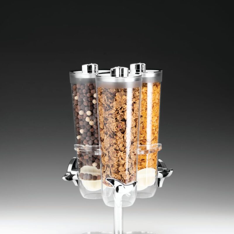ZCP 841 — 3’LÜ DÖNER CORNFLEKS ALETİ 23 x 23 x H: 42 cm