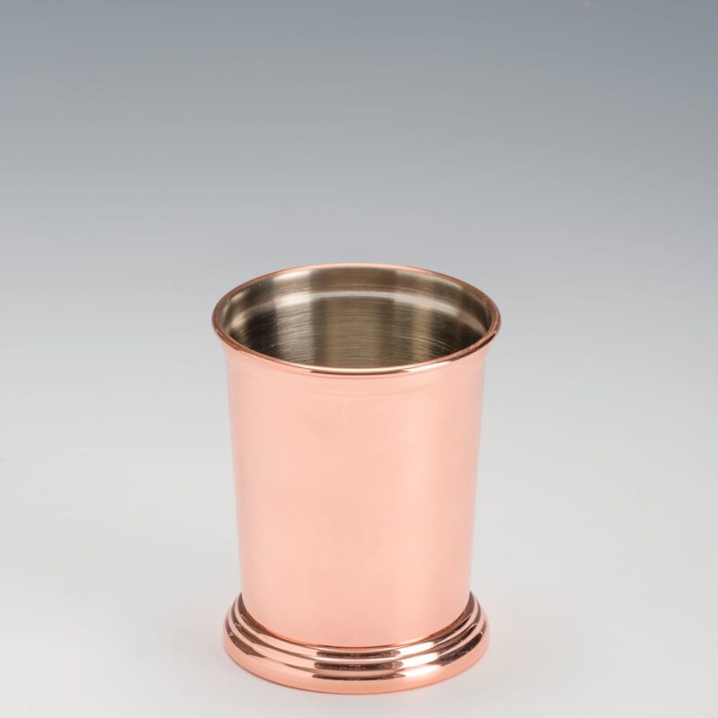 ZKB 250 — BAKIR KAPLAMA ÇELİK BAR MALZEME KABI Ø 8,5 x H: 10,5 cm