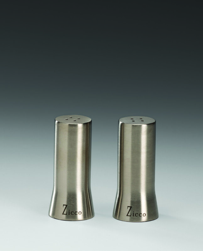 ZKC 128 — ÇELİK TUZLUK-BİBERLİK H: 6,5 cm