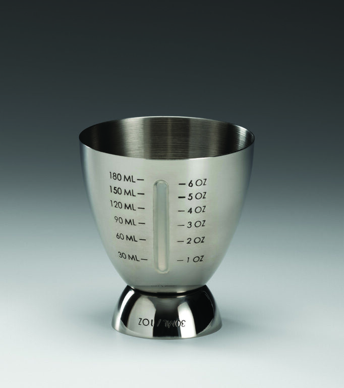 ZKC 916 — 180 ML ÖLÇEKLİ JIGGER Ø 8 X H: 9 cm